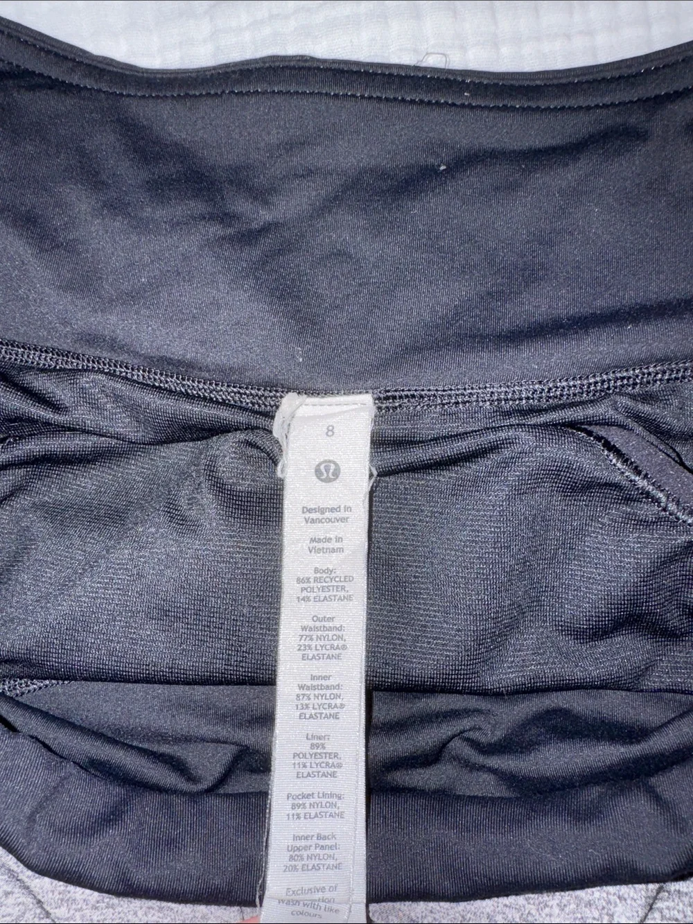 Lululemon 4” high rise speed up shorts